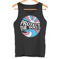 Protect The Dolls、トランスジェンダーlgbt、トランスジェンダーの権利 タンクトップ