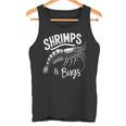 Shrimps Is Bugs Memeeafood Lovers ファン タンクトップ