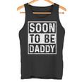 Soon To Be Daddy すぐにお父さんの発表-すぐにパパになります タンクトップ