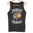 Tacocatpelled Backward Is Tacocat シャツ タコキャット好き タンクトップ
