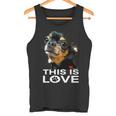 This Is Love And Tan チワワ犬 長袖tシャツ タンクトップ