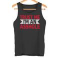 Trust Me I'm An Asshole タンクトップ