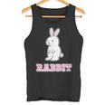 うさぎ Rabbit『ハロー』兎【どうぶつフレンズ】グッズ ゆるくて かわいい イラスト タンクトップ