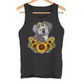 かわいいコアラベア ポイズンひまわりデココアラ タンクトップ