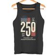 アメリカ250周年記念 愛国心が強い7月4日 250年 長袖tシャツ タンクトップ