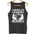 アラスカの荒野を生き延びたアラスカ 長袖tシャツ タンクトップ