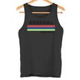 アーセナルレトロデザイン、レッド、ブルー、イエローのストライプ。 長袖tシャツ タンクトップ