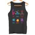 ウイルス学者のためのかわいいウイルスtシャツ タンクトップ