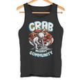 カニアレルギー Crab Allergy Community タンクトップ