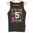 キッズ 5歳の誕生日シャツ男の子キッズ幼児5歳の誕生日男の子 タンクトップ