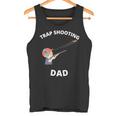 クレイトラップ 射撃 お父さん アウトドア スポーツ メンズ 長袖tシャツ タンクトップ