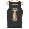 グルームネバダ湖レトロトップシークレットエリア 51 Ufo Uap エイリアン タンクトップ