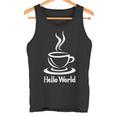 コンピューターtシャツ Java Hello World Development Coding タンクトップ