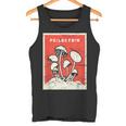 サイロシビンtシャツ レトロサイケデリックマジックマッシュルーム タンクトップ