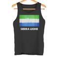 シエラレオネ国旗tシャツ タンクトップ
