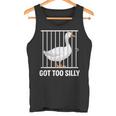 シリー・グースtシャツバカになりすぎた タンクトップ