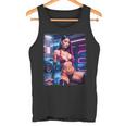 セクシーガールグラフィックtシャツ セクシーラティーナビキニモデル&スポーツカー タンクトップ
