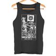 デスタロットカードtシャツトラディショナルデザイン タンクトップ