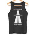 ドイツでの楽しい高速運転のためのクラフトワークアウトバーン 長袖tシャツ タンクトップ