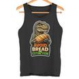 パンと絶滅を避ける恐竜ケトユーモア。 長袖tシャツ タンクトップ