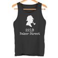 ブック愛好家 221B ベイカーストリート 探偵シャーロック・ホームズ タンクトップ