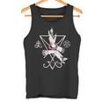 ルシファーの悪魔の紋章 五芒星とリヴァアタン十字架 長袖tシャツ タンクトップ