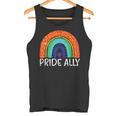 レインボーフラッグ プライド アリー ゲイプライド 月 Lgbtq Ally Lgbt タンクトップ