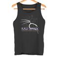 レトロ バックトラック Kali Linux デザイン ドラゴンとタグライン 長袖tシャツ タンクトップ