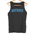 ヴィンテージデトロイトメンズデトロイトレディースレトロブルーtシャツ デトロイト タンクトップ