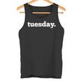 曜日 Tuesday Minimalistic 長袖tシャツ タンクトップ