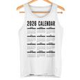 2026年カレンダーシャツメンズレディースキッズ26カレンダー2026 タンクトップ