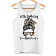 50歳の誕生日 クイーン Happy 50歳 散らかったパンヒョウ タンクトップ