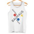 Bauhausムーブメントtシャツ、1923年建築作品。 タンクトップ