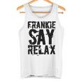 Frankieay Relax 太字フォントシャツ タンクトップ
