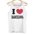 I Love Barcelona バルセロナが大好き タンクトップ