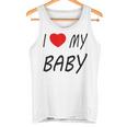 I Love My Baby ブラック タンクトップ