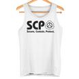 ScpecureContainProtect-Cp Foundation タンクトップ