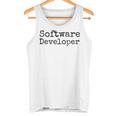 Software Developer タンクトップ