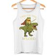 Twas The Tism M'lord Frog ライディング 恐竜 ファンタジー 中世 タンクトップ