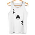 スペード、エース、カーニバル、コスチューム、ポーカー、カードプレイヤー。Poker Card タンクトップ