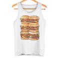 ハンバーガーデイパック ハンバーガー 6パック 腹筋 フェイク腹筋ジム タンクトップ