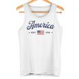 ヴィンテージ アメリカ国旗 Usa 4Th Of July American Flag Patriotic タンクトップ