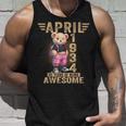 1934年4月 92歳の誕生日 92歳のテディベア Being Awesome タンクトップ 彼への贈り物
