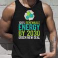2030年までにグリーンニューディールの再生可能エネルギー 長袖tシャツ タンクトップ 彼への贈り物