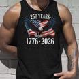 250 Anniversary Usa 2026 Patriotic Eagle 250Th 4Th Of July タンクトップ 彼への贈り物