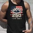 250Th Anniversary Usa Patriotic 250 Years American 4Th July タンクトップ 彼への贈り物
