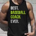 Best Baseball Coach Ever タンクトップ 彼への贈り物