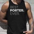 Best Porter Ever Coワーカー感謝 タンクトップ 彼への贈り物