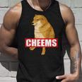 Cheems Dog おもしろ柴犬ダンクミーム タンクトップ 彼への贈り物