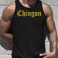 Chingon、素晴らしいメキシコの人気フレーズ タンクトップ 彼への贈り物